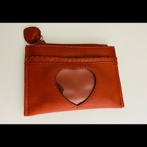 Small zippered card case from Brighton